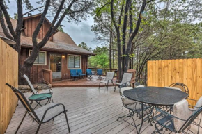 Rustic Ruidoso Cabin with Large Deck and Grill!